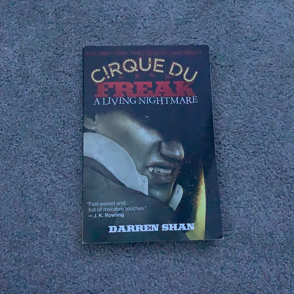 cirque du freak a living nightmare by darren shan